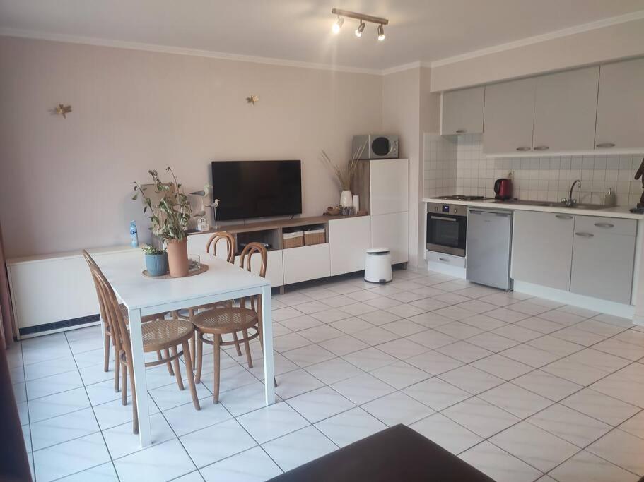 4-Persoons Appartement Met Een Mooi Uitzicht De Panne Dış mekan fotoğraf